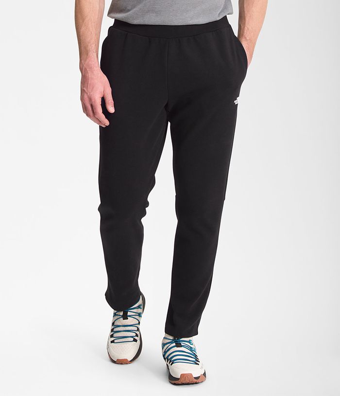 The North Face Pants City Standard Double-Knit Black - Mens - Thailand UEGKA-8394